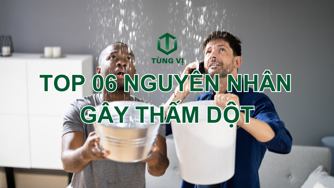 Top 06 Nguyên Nhân Gây Thấm Dột Thường Gặp