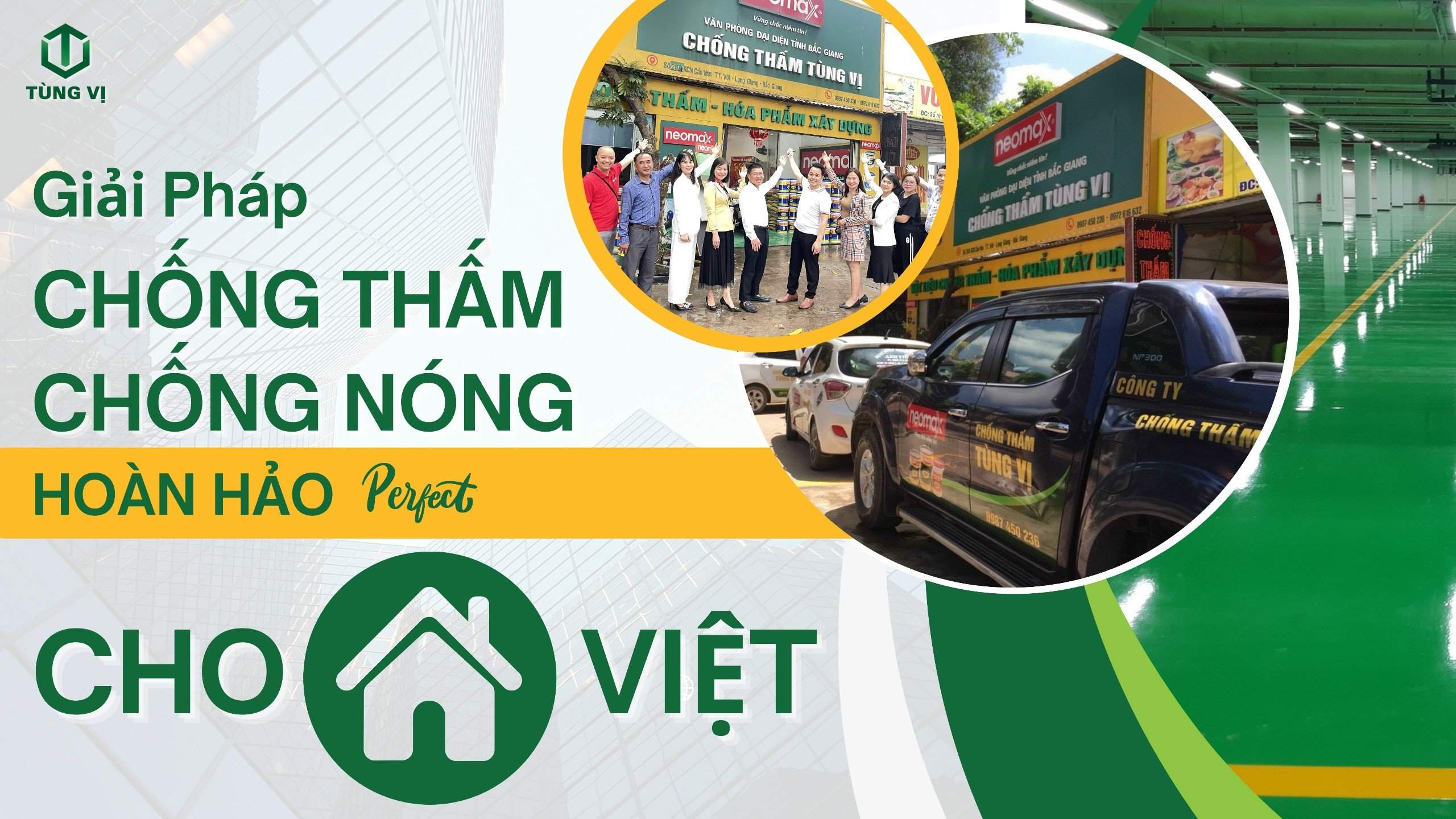 dịch vụ thi công chống thấm chống nóng uy tín tại Việt Nam tùng vị